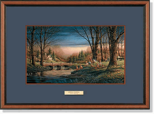 Spring Fishing Encore II Framed (image for) Spring Fishing Encore II Framed